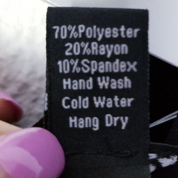 CLARA SUN WOO Black Knit Keyhole Knit Asymm Hem Dress - Size Large - Picture 5 of 5